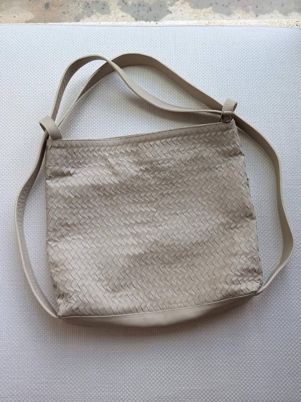 Mandrn Woven Evra Tote - Bone